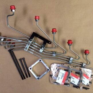 FUEL LINE KIT WITH STEEL FUEL LINES FOR 24v ISB WITH P PUMP .093 ...